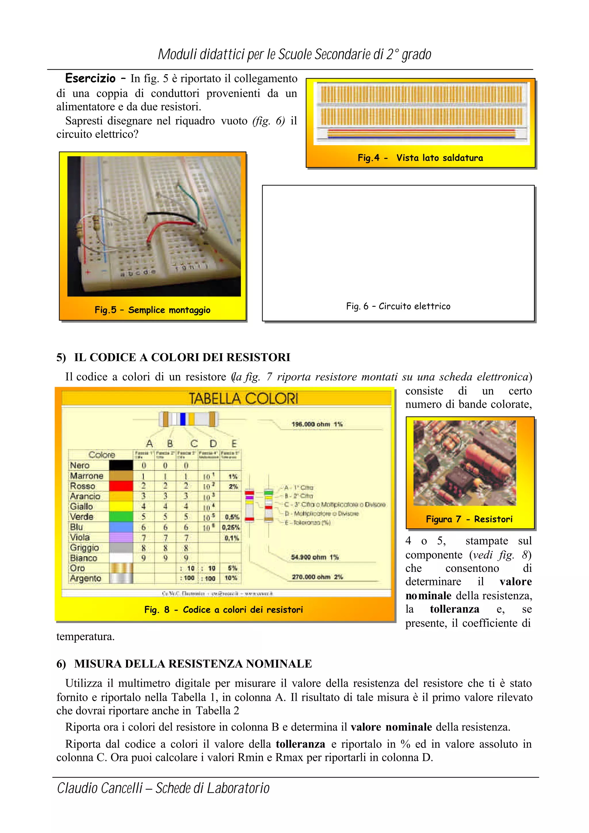 Lab.2B_La legge di Ohm | PDF