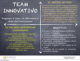 Sulla base di ricerche approfondite
nelle migliori aziende del mondo e
intervistando manager, CEO e leader
di successo, gli studiosi
dell’intelligenza emotiva hanno
constatato la presenza di alcune
caratteristiche comuni (nella fase di
deﬁnizione degli obiettivi) in coloro
che hanno saputo realizzare
l’eccellenza

 