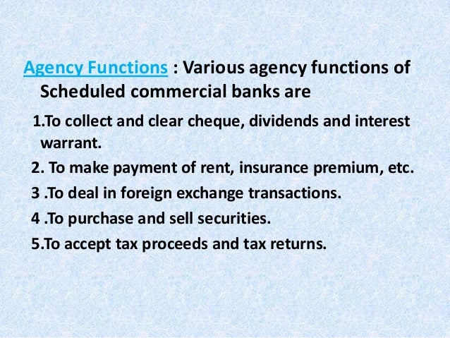 Schedule Commercial Bank Ppt