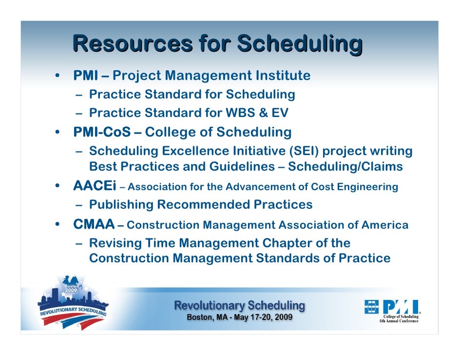 schedule development project management scheduling