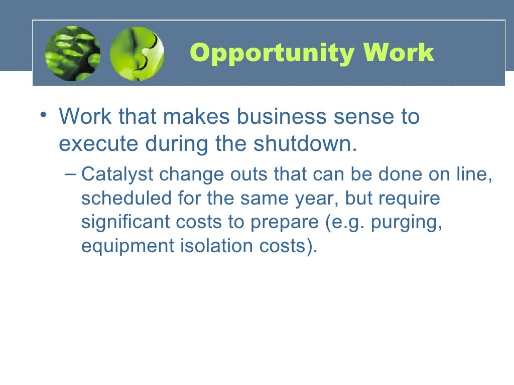 Scheduled Shutdown Maintenance