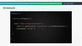 CFCAMP 2024
SCHEDULER
 