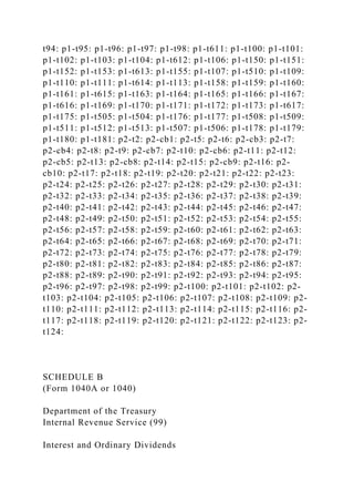 T116 Form.pdf SCHEDULE E (Form 1040) Department of the Treasury In.docx