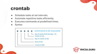 Schedule Future Tasks - RHCSA (RH134).pdf