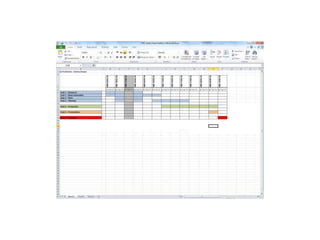 Schedule presentation7568