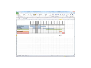 Schedule presentation7568