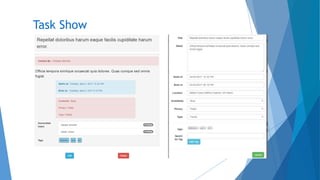 Task Show
 