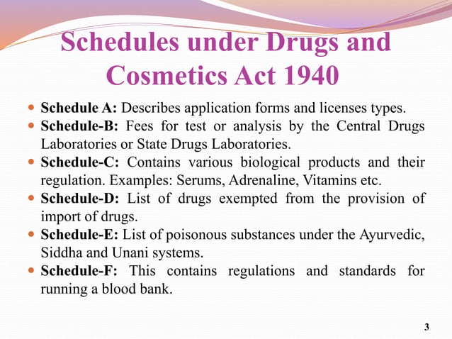 Schedule Y | PPTX | Pharmaceutical Drugs | Medical Health