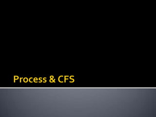 Process & CFS 