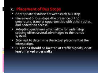 Distance Between Each Bus Scheduling | PPTX