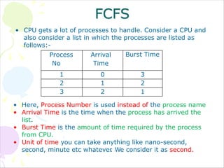 Scheduling | PPTX