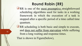 Scheduling Algorithms unit IV(II).pptx - | PPTX