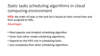 Scheduling in Cloud Computing | PPT