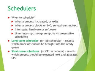 Scheduling | PPT