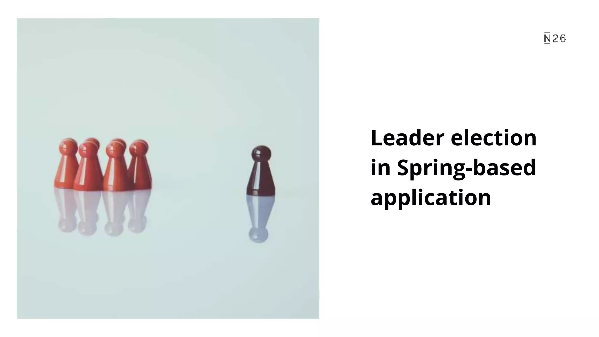 Leader election in Spring-based application 
