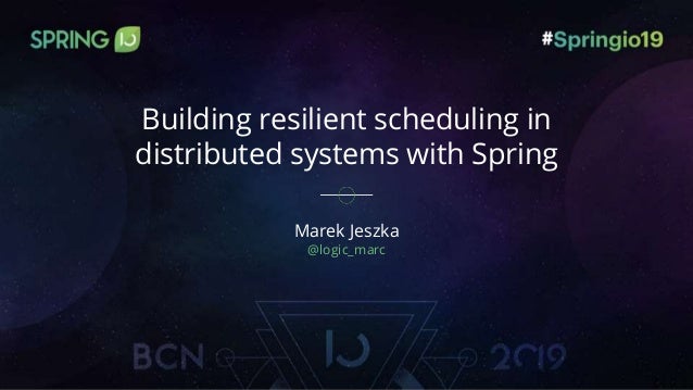 spring scheduler in clustered environment
