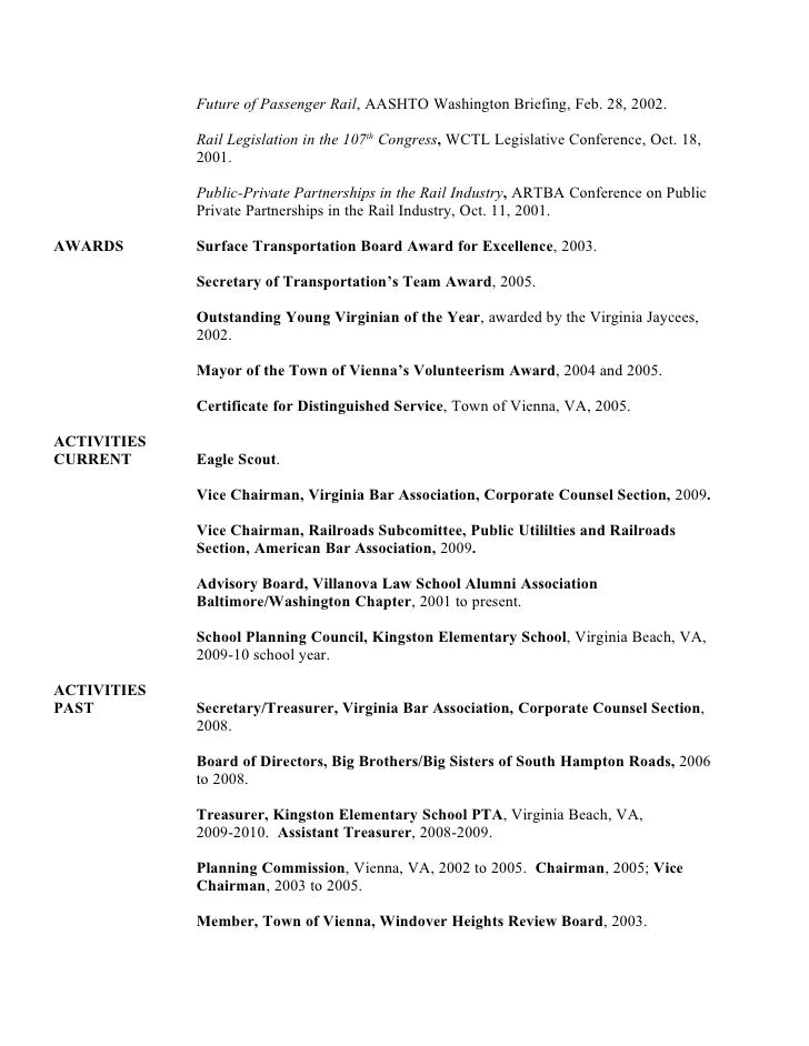 correspondent resume