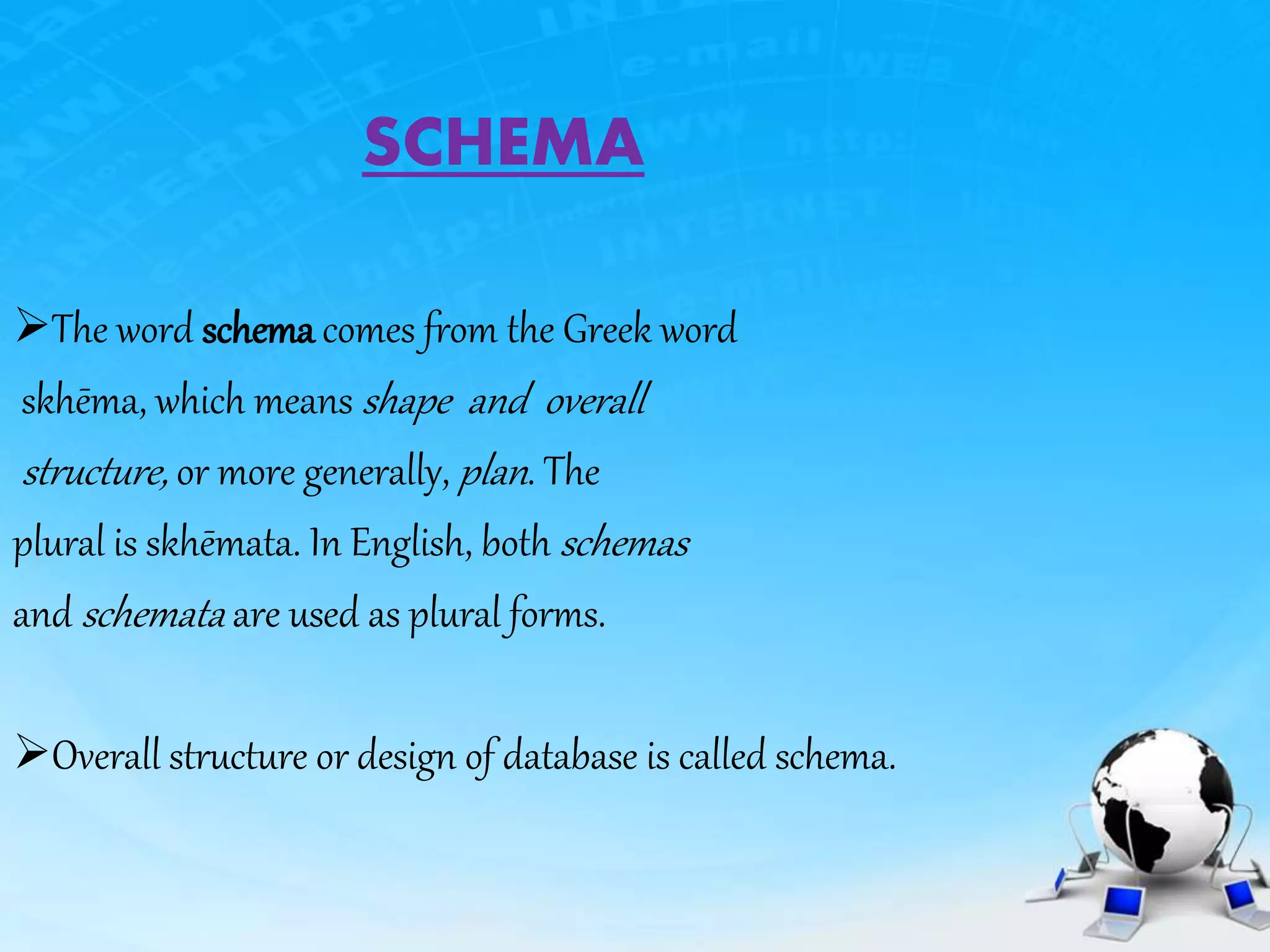 Schema 170507160618 PPT Schema 170507160618 ppt