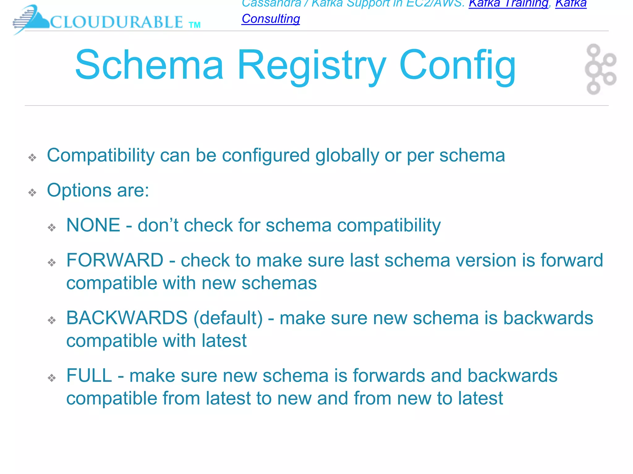 Kafka and Avro with Confluent Schema Registry | PPTX