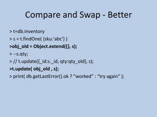 Hard to get back partial results