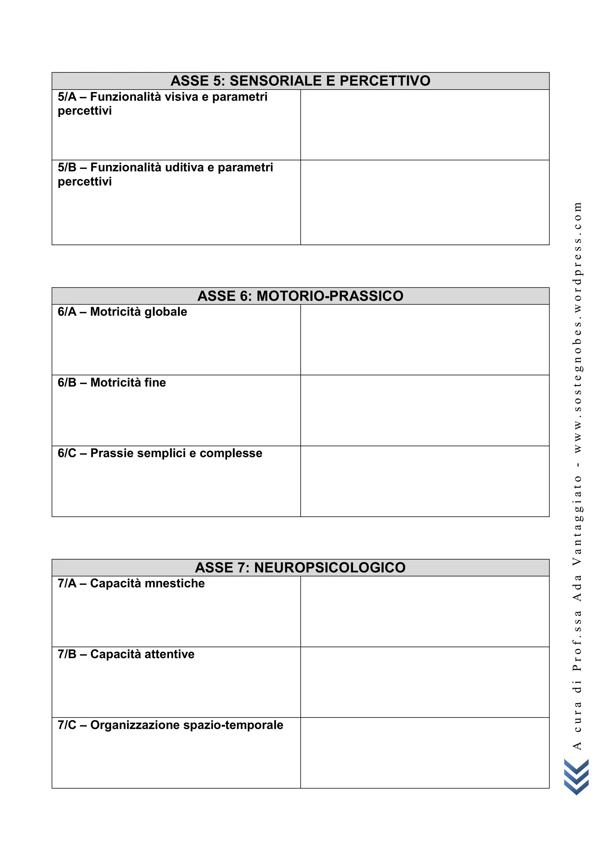 griglie di osservazione erickson pdf