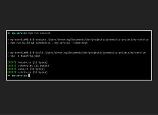 Angular Schematics | PDF