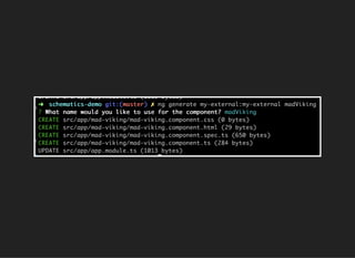 Angular Schematics | PDF