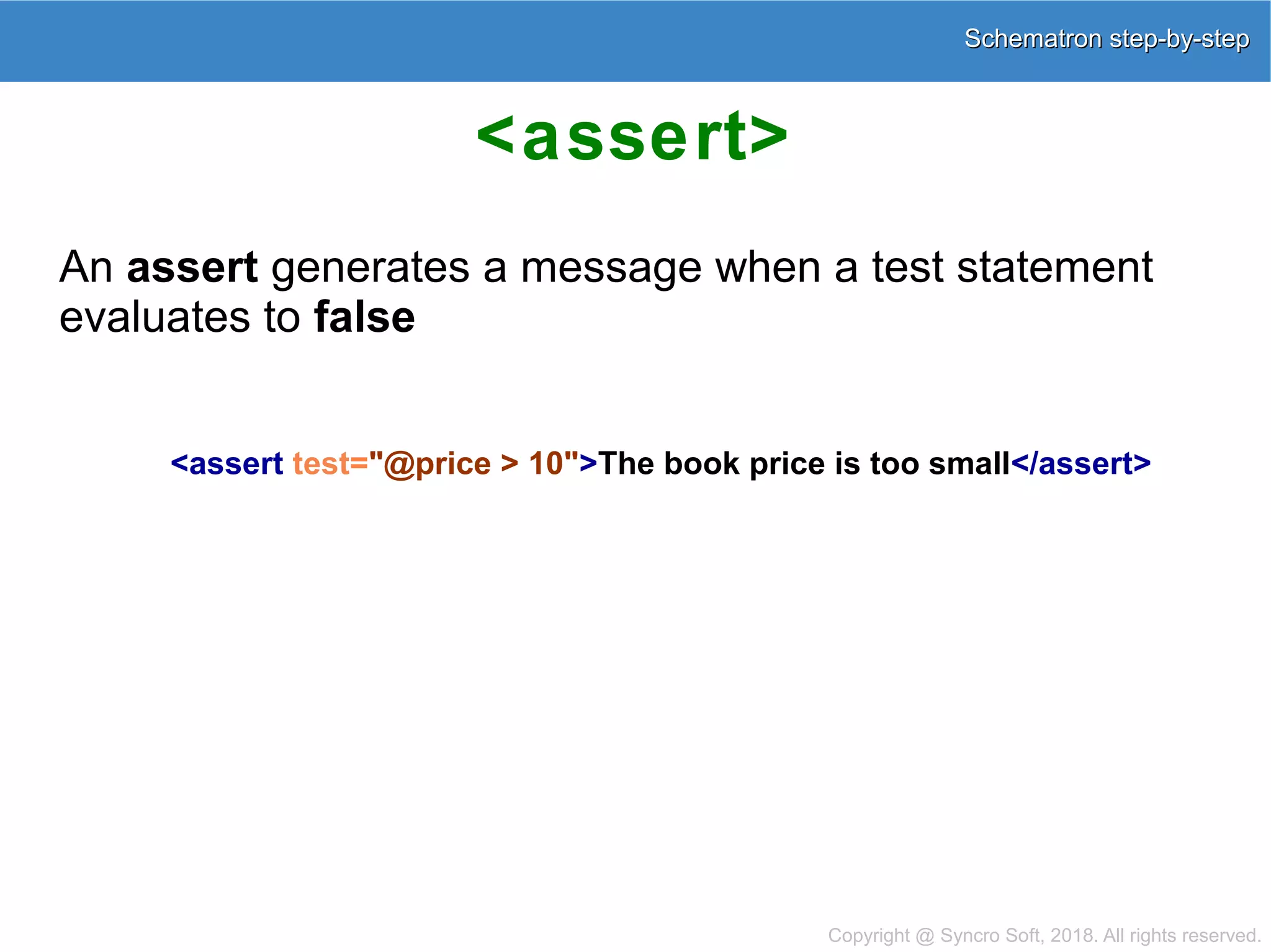 Schematron step-by-step | ODP