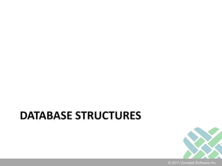 Database Structures