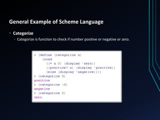 Scheme Programming Language | PPT