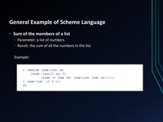 Scheme Programming Language | PPT