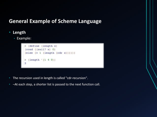 Scheme Programming Language | PPT