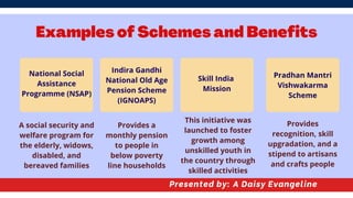 Scheme Program Example Unit V - Organizing early intervention services: Schemes and benefits | PDF