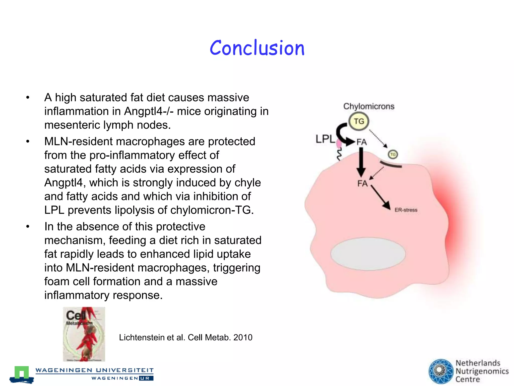 Humanstudy:Plasma Protein Profiling Reveals Protein Clusters Related to BMI and Insulin Levels in Middle-Aged Overweight SubjectsAIMAssociate plasma protein profiles with BMIIdentifypotential marker profile of earlydisease state. PLoS One. 2010 Dec 23;5(12):e14422 