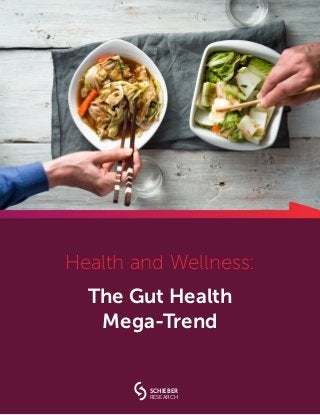 Health and Wellness:
The Gut Health
Mega-Trend
SCHIEBER
RESEARCH
 