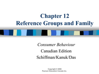 Understanding Reference Groups and Family Influence in Consumer ...