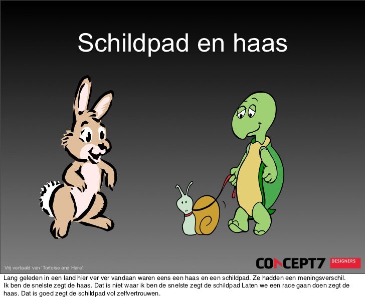 Schildpad en haas Schildpad en haas