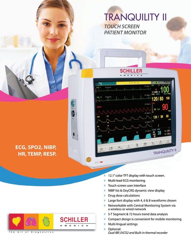 Schiller Tranquility 2 Patient Monitor | PDF