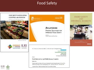 ILRI Animal and Human Health activities