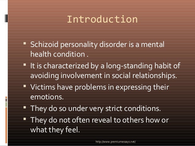 dating with schizoid personality disorder Schizoid personality disorder is characterized by a long-standing pattern of detachment from social relationships a person with schizoid personality disorder often has difficulty expressing . dating with schizoid personality disorder Schizoid personality disorder is characterized by a long-standing pattern of detachment from social relationships a person with schizoid personality disorder often has difficulty expressing .