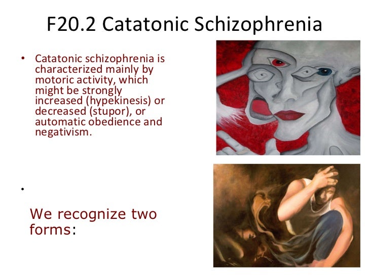 catatonic schizophrenia
