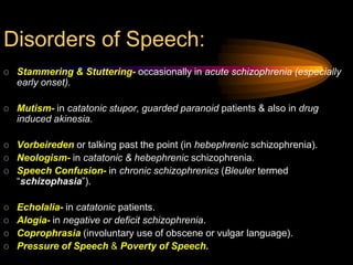 Other disorders of perception,