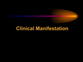  Clinical Manifestation