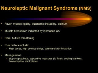 Secondary Delusions:Understandablein context of other morbid experiences, physical or psychological. Some suggest “Projection” in its formation. Freud suggested “Latent Homosexuality”.Thought disorders found in schizophrenia contd…Depending upon the content, delusions are-Delusions of Persecution