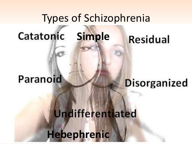 Case studies of schizophrenia patients