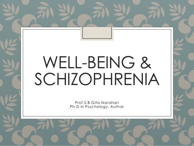 Halting Schizophrenia Before It Starts >> Schizophrenia Halting Schizophrenia Before It Starts >> Schizophrenia