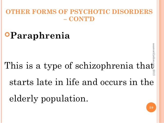 Recreational Thorazine Uses