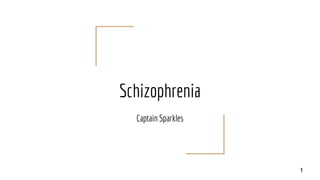 Schizophrenia
Captain Sparkles
1
 