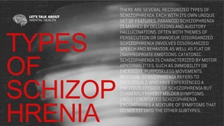 TYPES
OF
SCHIZOP
HRENIA
 