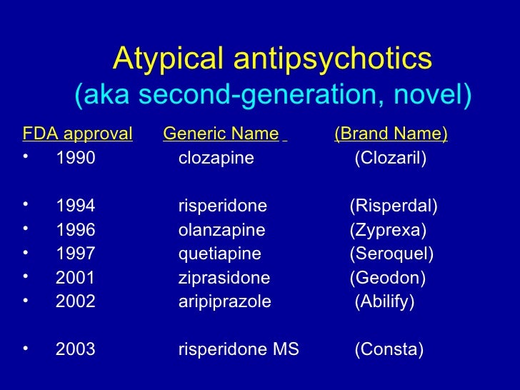 is abilify a third generation antipsychotic